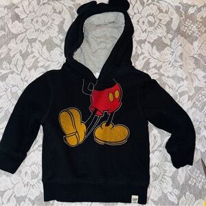 Disney/gap Mickey Mouse hoodie size 2